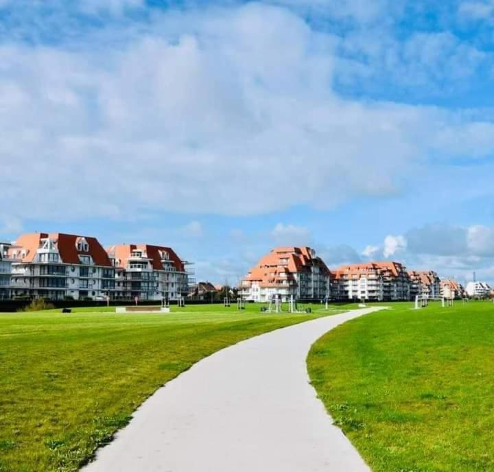 Duplex Villa Capricia Appartement Met Zwembad Nieuwpoort Jachthaven Dış mekan fotoğraf