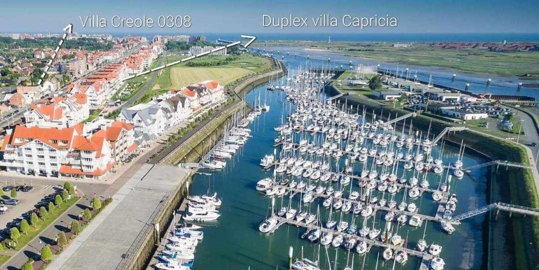 Duplex Villa Capricia Appartement Met Zwembad Nieuwpoort Jachthaven Dış mekan fotoğraf