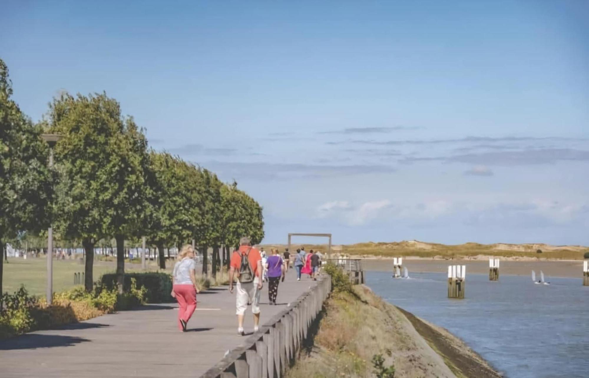 Duplex Villa Capricia Appartement Met Zwembad Nieuwpoort Jachthaven Dış mekan fotoğraf