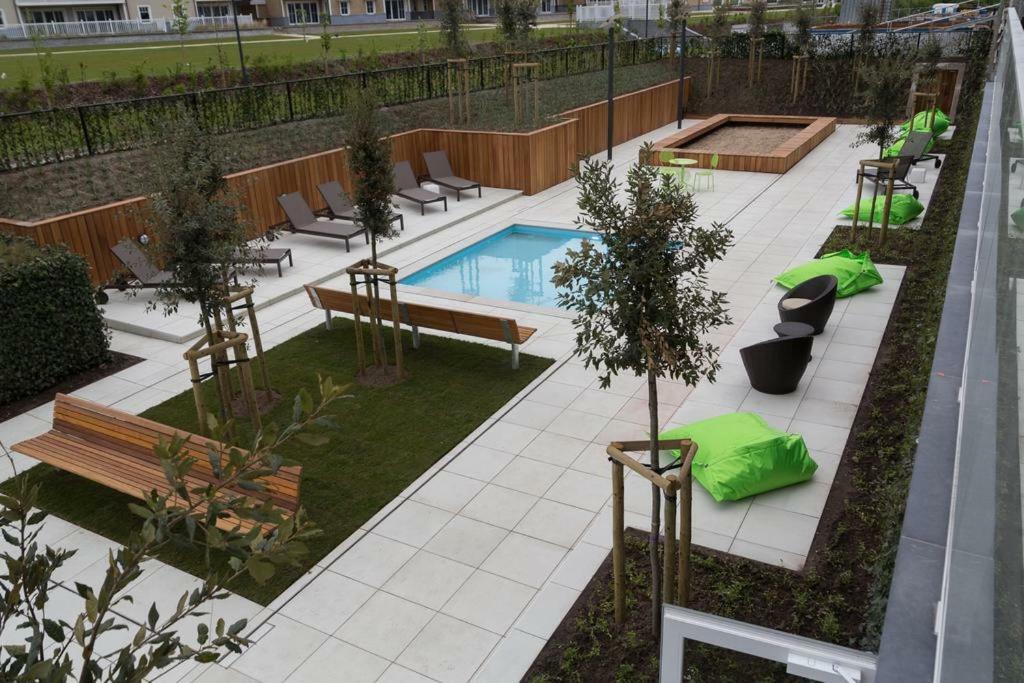 Duplex Villa Capricia Appartement Met Zwembad Nieuwpoort Jachthaven Dış mekan fotoğraf